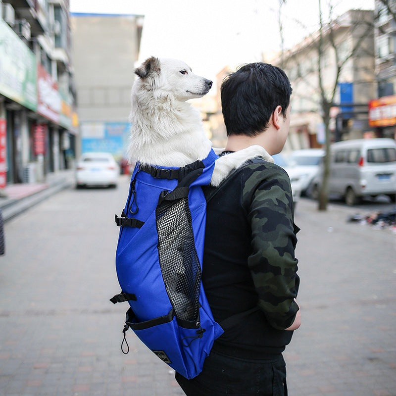 Carrier Bag For Dogs Backpack Double Shoulder Portable Travel Backpack Outdoor Dog Carrier Bag Travel