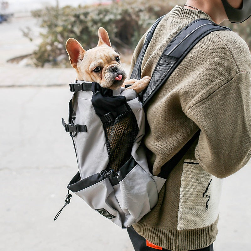 Carrier Bag For Dogs Backpack Double Shoulder Portable Travel Backpack Outdoor Dog Carrier Bag Travel